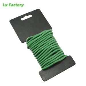 Rubber coating twist tie